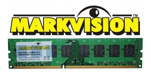 Memoria Ddr3 Markvision 8gb Ddr3 1600 Mhz Bulk Sin Blister