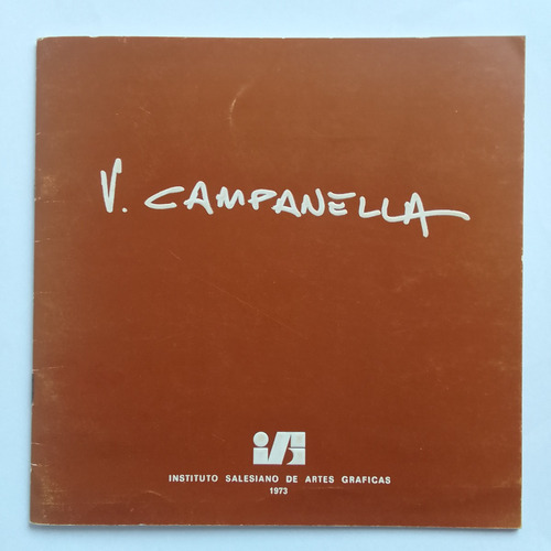 Vito Campanella 1973 Catálogo Arte Argentino Huiles