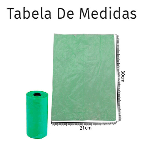 Imagem 2 de 7 de Kit Coletor Fezes 60 Saquinho Pet Cachorro Cata Caca Refil