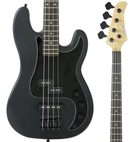 Contrabaixo Strinberg Linha Precision Bass Pbs40 Preto 4c Orientação Da Mão Destro Cor Preto Quantidade De Cordas 4