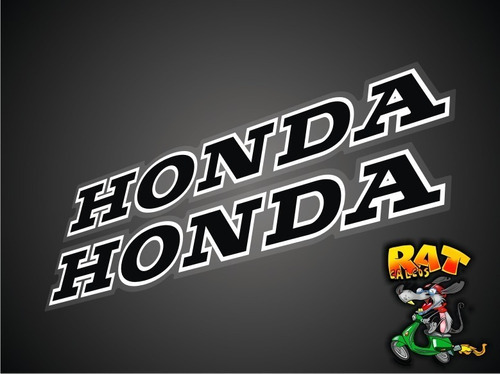 Calcos Honda Trail 90 / Honda Laterales / Kit X 2