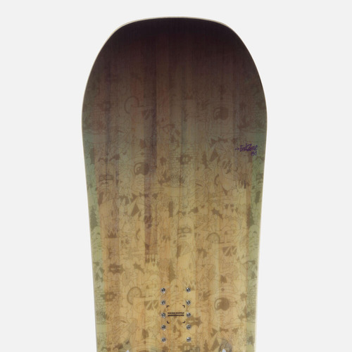 Prancha De Snowboard Freestyle E All Mountain Endzone 500 Cor Marrom 151 Cm
