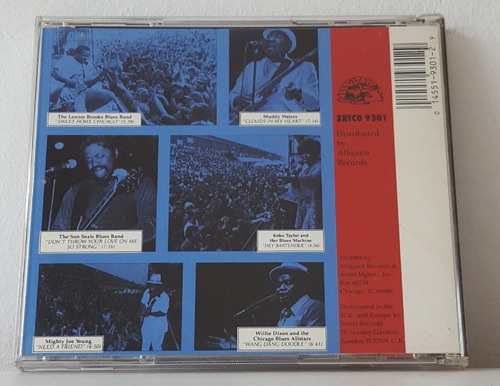 Blues Deluxe Cd Uk Alligator Koko Taylor Muddy Waters Etc (Usado)