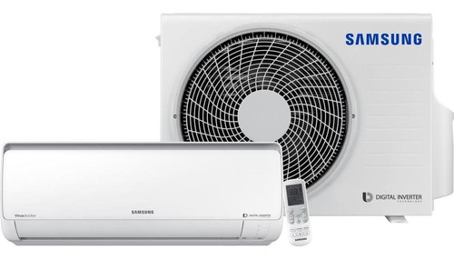 Ar Condicionado Split Samsung Inverter Frio, 11500btus, Branco - Ar12nvfpcwk