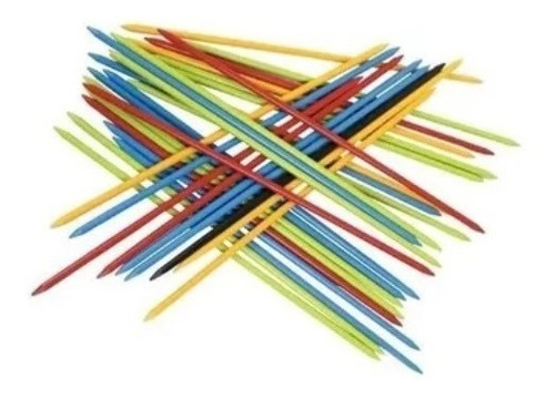 Imagem 2 de 4 de Kit 5 Jogo Pega Varetas Com 25 Peças - Mini Toys