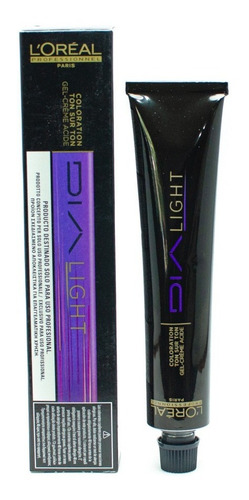 Tintura Loreal Dialight Tono 7.13 Rubio Ceniza Dorado