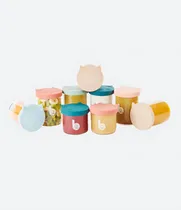 Comprar Babymoov - Conjunto De 6 Recipientes De Vidrio Para Almacenamiento De Alimentos - Isy Bowls