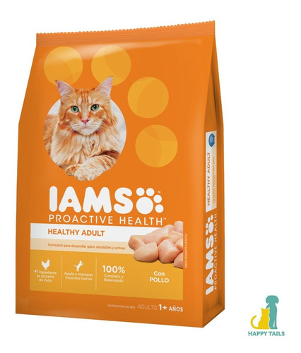 Iams Adult Cat X 3 Kg - Happy Tails