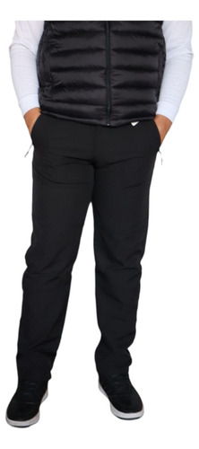 Pantalones Softshell Hombre Termico Impermeable Polar