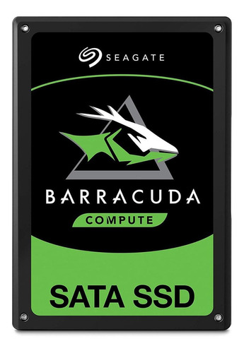 Disco sólido interno Seagate Barracuda ZA500CM1A002 500GB preto