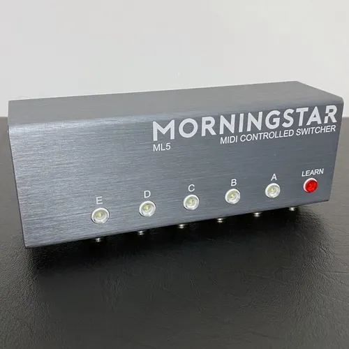 Morningstar Ml5 Midi Switcher Hx Fractal Kemper Quad