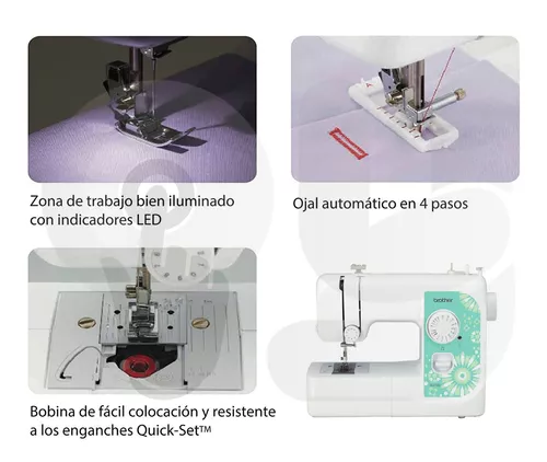 Curso de uso Máquina de coser Brother JS2135 