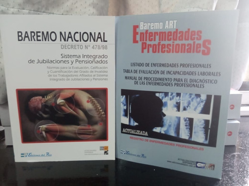 Libro Enfermedades Profesionales + Baremo Nacional 