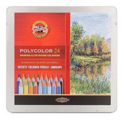 Lapices Koh I Noor Polycolor Landscape X 24 3824 Paisaje