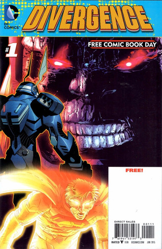 Divergence Num. 1 Free Comic Book Day Dc Comics