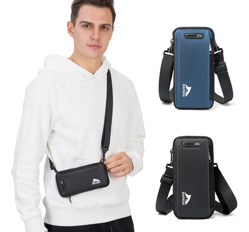 Bolso Para Teléfono Corporal Al Aire Libre, Bolsa Cruzada Pa