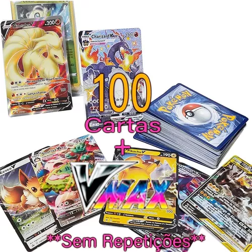 Lote de 10 Cartas Gx e Vmax Pokemons Lendários, Brinquedo Pokemon Usado  88042780