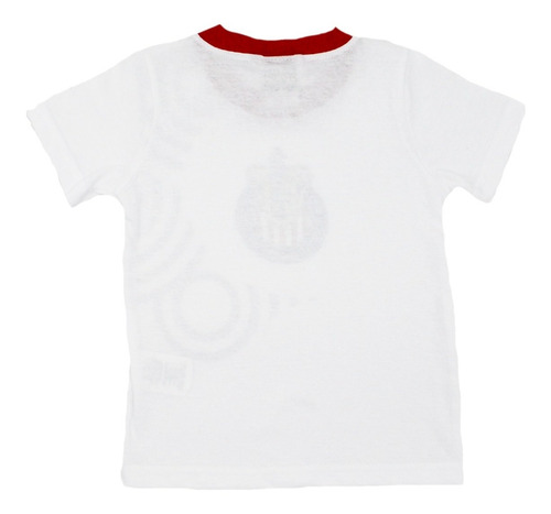 Imagen 9 de 9 de Pijama Chivas Futbol 2 Pzs Pants Playera Original Ropa Bebe