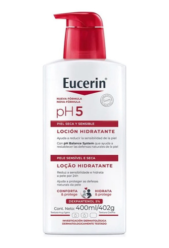 Loción Corporal Eucerin Ph5 Ligera Piel Seca Sensible 400ml