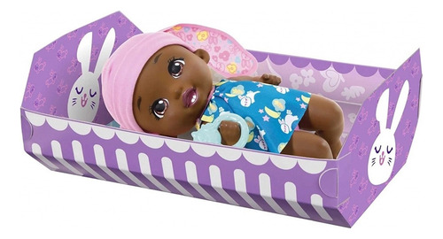 Boneca Coelho Escovar Os Dentes My Garden Baby Negra Mattel