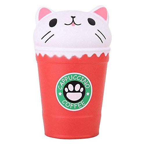 5 3 Pulgadas Squishies Gato Taza De Café Jumbo Slow Ri...