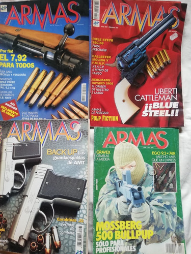 5 Revistas Armas Hobby Press. España #20#137#160#162#375