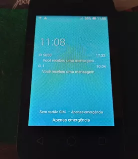 Celular Smartphone Alcatel Pixi 3 - 3 G Preto / Desbloqueado