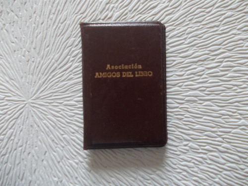 4358- Carnet Usado Asoc. Amigos Del Libro Año 1960