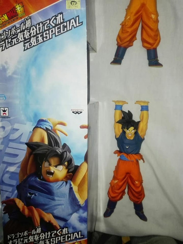 Goku Genkidama Dragon Ball Banpresto Original Sello Toei