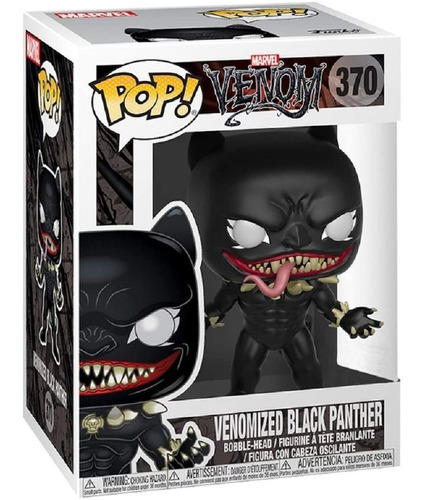 Funko Pop Marvel: Venom - Pantera Negra Venomizada