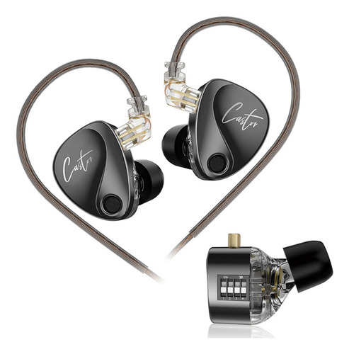 Xinnuo Audiófonos Hifi Kz Castor Monitor Con Interruptor De