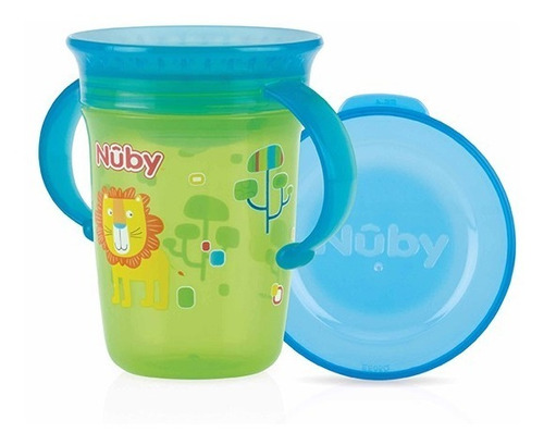 Nuby Vaso Wonder 360º Con Manijas 240ml