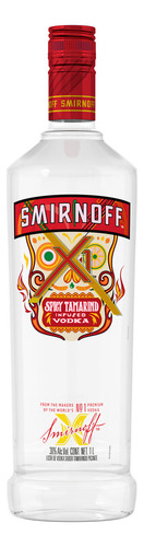 Vodka Spicy Smirnoff Sabor Tamarindo 1000 Ml