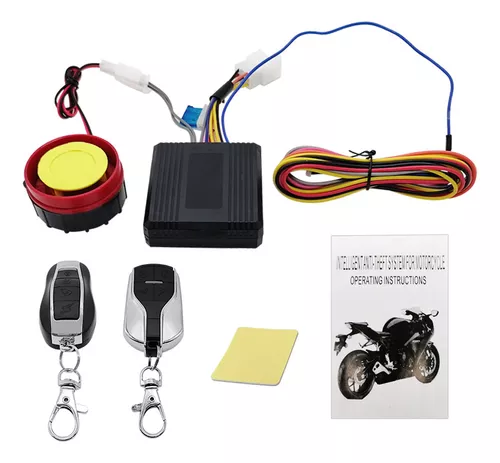 Sistema de alarma de motocicleta, alarma de seguridad antirrobo, arranque  del motor a control remoto, 12V universal, 125dB