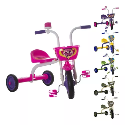 Triciclo Motoca Velotrol Infantil Pneu Emborrachado Ultra