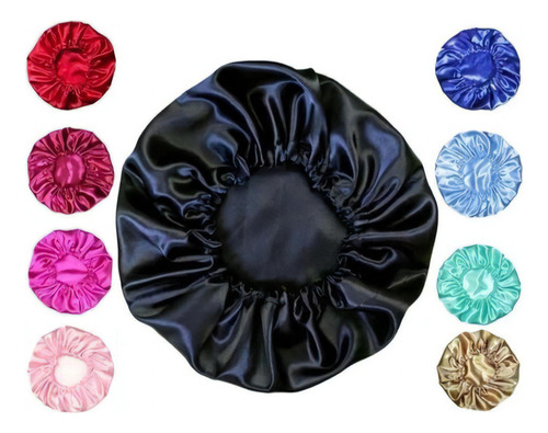 Touca Para Cabelo De Cetim Antifrizz Para Dormir
