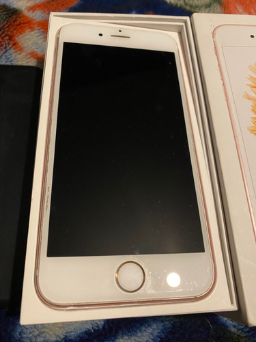 Iphone 6s Plus 64gb Oro Rosa - En Caja Con Funda Negra *69 % Rosa (Usado)