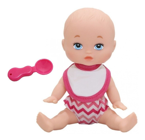 Boneca Bebê Little Mommy Papinha Comidinha Menina Infantil