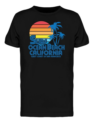 Playera Surf En Ocean Beach, California