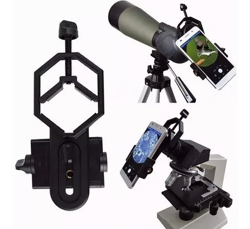 Adaptador Smartphone De Endoscopio Telescopio Microscopio