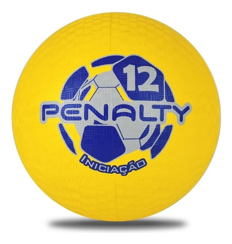 Bola Iniciação Infantil T12 Penalty Para Atividade Física Cor Amarelo