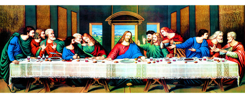 Pintura De Diamante La Última Cena 5d Pintura De Diamante