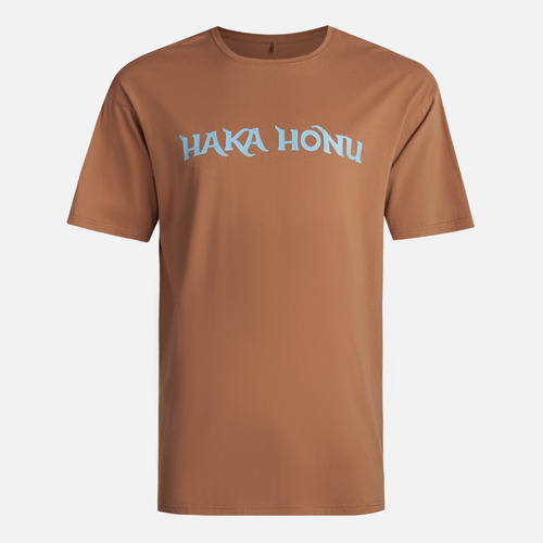 Polera Hombre Logo Cafe Claro Haka Honu