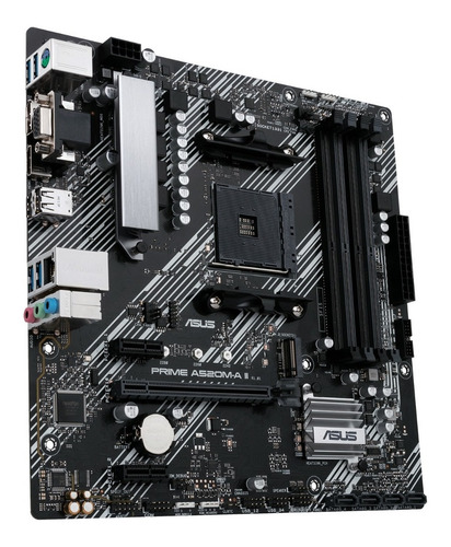 Mother Board Asus Prime A520m-a Ii/csm Ddr4 Am4 Hdmi Vga Dp