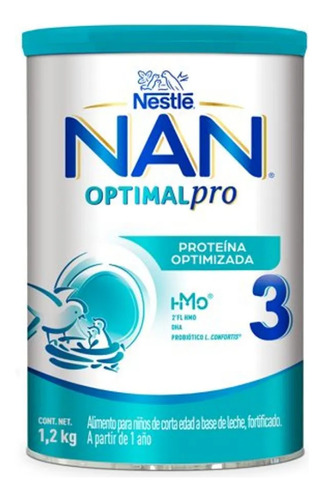 Nan Optimal pro 3 fórmula infantil 1.2kg