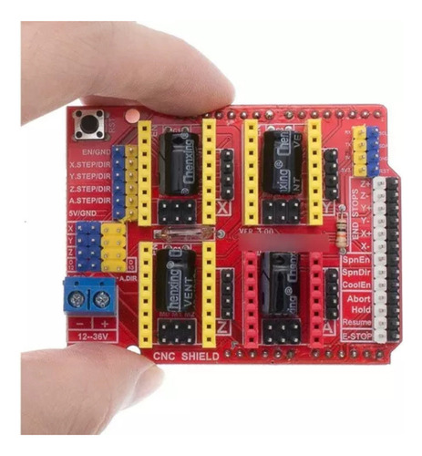 Escudo Cnc Shield V3 Para Impressora 3d Reprap Arduino