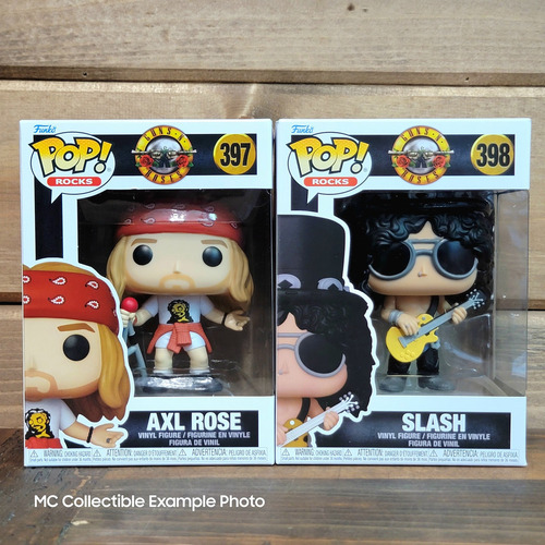 Funko Pop! Guns N Roses 2 Pack - Axl Rose #397 Y Slash #398