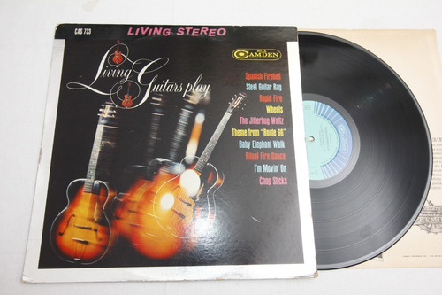 Vinilo Living Guitars Play 1963 Usa Serie Living Stereo