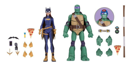 Batgirl Donatello Batman Vs Tmnt Dc Collectibles