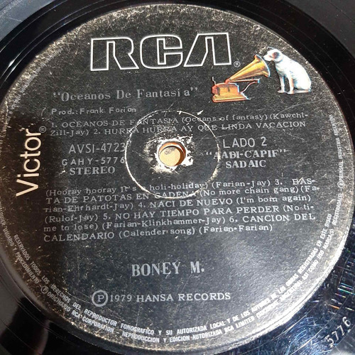 Sin Tapa Disco Boney M Oceanos De Fantasia Bi0